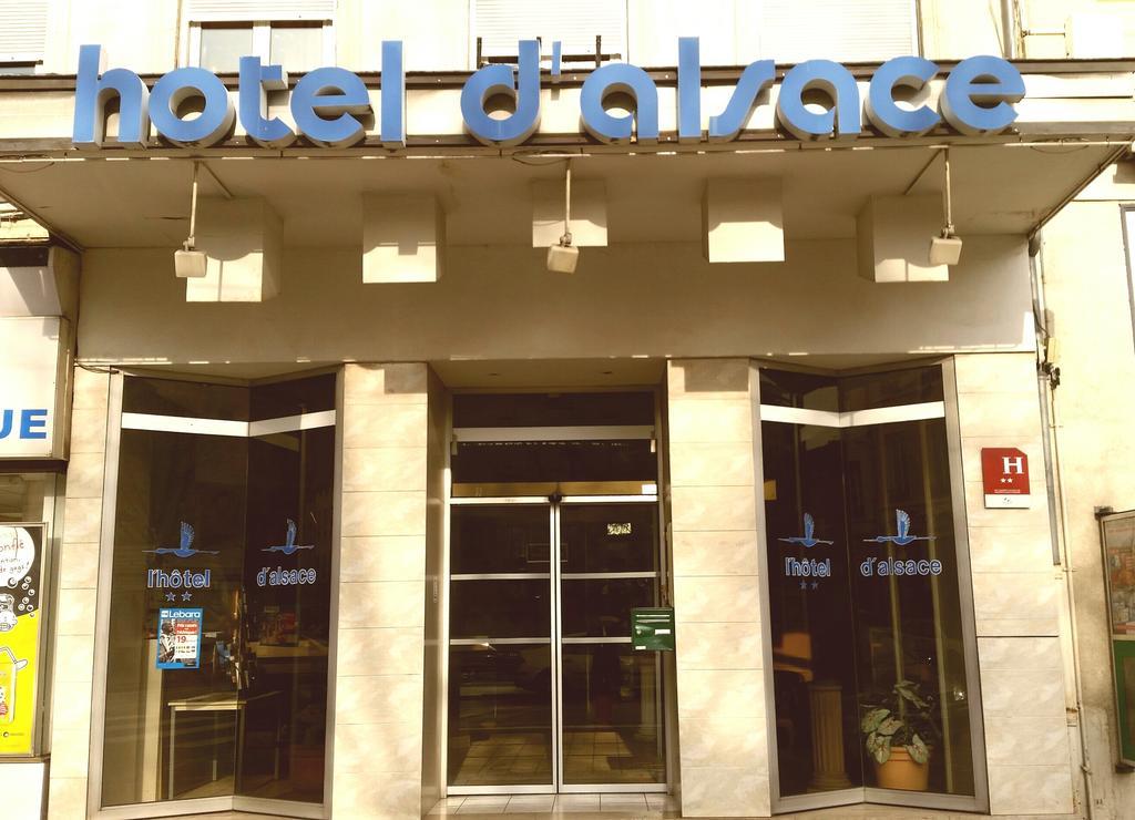 Hotel D'Alsace Villeurbanne Eksteriør billede