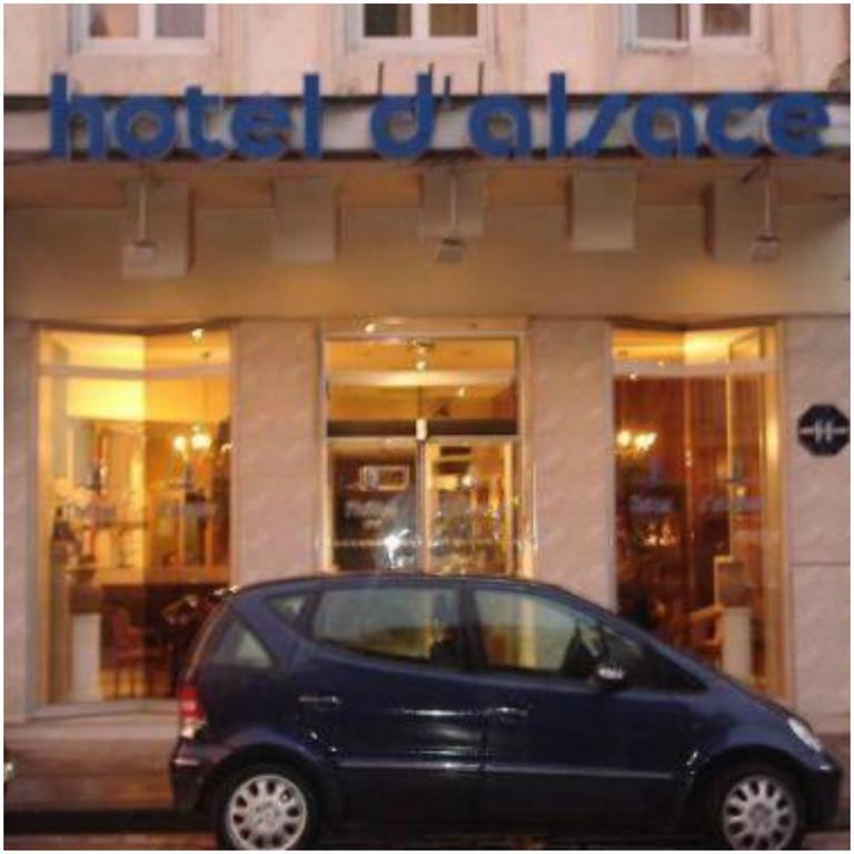 Hotel D'Alsace Villeurbanne Eksteriør billede